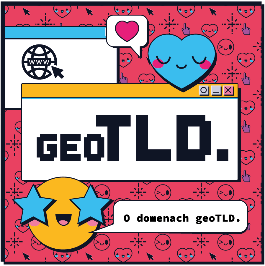 Promotional image about geoTLD.